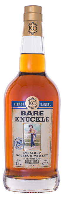 Bare Knuckle Straight Bourbon Whiskey Single Barrel Cask Strength