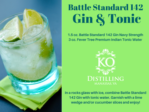 Battle Standard 142 Gin and Tonic